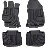 Frogum - No.77 - Automatten 3D - Geschikt voor SUBARU Outback V (2014-2019) - Stationwagen - 4-delig - TPE Rubber - Zwart