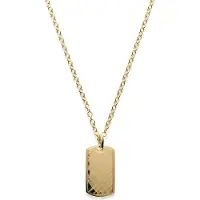 Lucleon Goudkleurige Grafittiketting