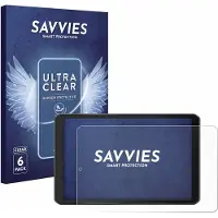 Savvies - Screenprotector voor Garmin Camper 895 - Folie Beschermfolie transparant 6 Stuks