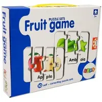 Leantoys Educatieve fruitpuzzels, 10-delig