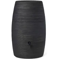 Capi Europe Regenton Rib H139 cm zwart bloembpot