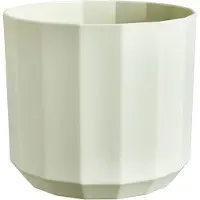Elho Bloempot Facet - Kunststof - Theegroen - Diam.23xh20,4cm