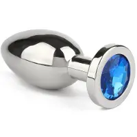 Mr.Steel Jewled Butt Plug Large