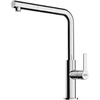 Franke Maris Slim - Keukenkraan FS 2842.031, met uittrekbare vuistdouche, chroom 115.0728.393