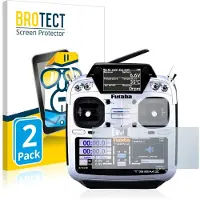 BROTECT - Screenprotector voor Robbe Futaba T32MZ - Folie Beschermfolie transparant 2 Stuks