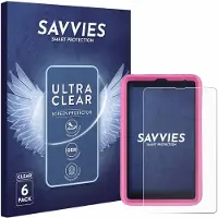 Savvies - Screenprotector voor Blackview Tab 6 Kids - Folie Beschermfolie transparant 6 Stuks