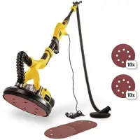 Powerplus Telescopische Wandschuurmachine 710W Ø225 mm – Inclusief 26 schuurvellen