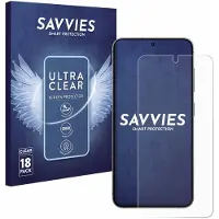 Savvies - Screenprotector voor Samsung Galaxy S24 / S25 - Folie Beschermfolie transparant 18 Stuks