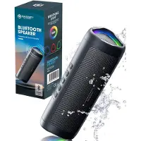Gadgetplace Bluetooth Speaker - Tot 24 uur Muziek - RGB verlichting - IPX5 Waterproof - Draadloze Muziek Box - Partybox - Geluidsbox