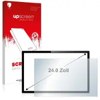 Upscreen - Screenprotector voor Touch-Panel PC's mit 24 inch Schermen [519 mm x 325 mm, 16:10] - Folie Beschermfolie transparant