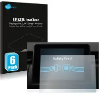 Savvies - Screenprotector voor Renault Captur Easy Link 7" - Folie Beschermfolie transparant 6 Stuks
