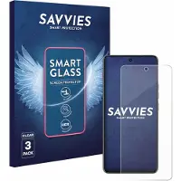 Savvies 3 Stuks Screenprotector - geschikt voor Motorola ThinkPhone - beschermfolie glas transparant