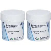 Deba Pharma IJzerbisglycinaat met Vitamine C 2x60 St Capsules