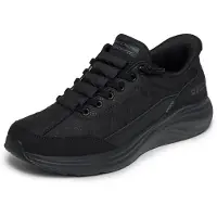 SKECHERS Sneakers laag 'Slip-ins: Contour Foam - Cozy Fit' zwart
