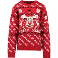 Cars kersttrui rood Jongens Acryl Ronde hals All over print - maat 140