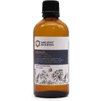 Ancient Wisdom - Toilettas - Gernaiumhydrolaat 100 ml - toilettas - badaccessoires - cadeau - geur - bloemen - verzorging