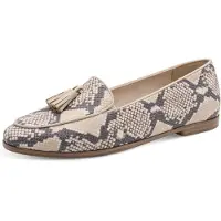 Tamaris Instappers taupe / antraciet / natuurwit