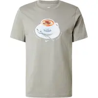 Nike Shirt 'CAFE SWOOSH MUG' blauw / karamel / olijfgroen / wit