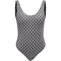 Calvin Klein Underwear Badpak zwart / wit