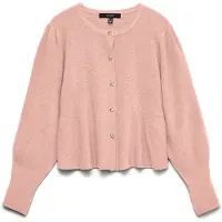 Vero Moda Gebreid vest 'VMLight' oudroze
