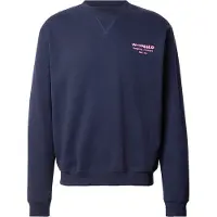 Woodbird Sweatshirt 'Cane Wok' donkerblauw / pitaja roze