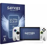 Savvies - Screenprotector voor ASUS ROG Xbox Ally - Folie Beschermfolie transparant 6 Stuks
