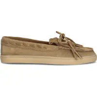 Ayana Dames Mocassins Silk-27 - Camel - Maat 38