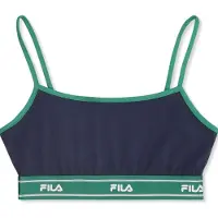 FILA Candelo Taped Spaghetti Bra Top Black Iris Maat: XS | Sport BH's Outlet | Dames | Zwart