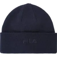 FILA Unisex Cella Tonal Logo Beanie Black Iris Size: OS | Hats & Caps Outlet | Unisex | Zwart
