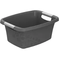 Rotho Flowers Wasmand 12L Antraciet