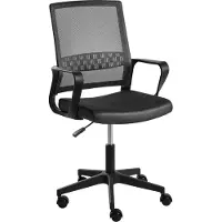 Beliani EASE - Bureaustoel - Zwart - Mesh
