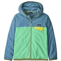 Patagonia - Kid's Micro D Snap-T Jacket - Fleecevest XS, groen/blauw