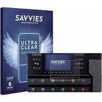 Savvies - Screenprotector voor Line 6 Helix Stadium XL - Folie Beschermfolie transparant 6 Stuks