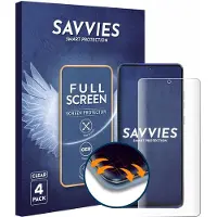 Savvies - Screenprotector voor Motorola Moto G Stylus 5G (2025) - Folie Beschermfolie transparant volledig dekking 4 Stuks