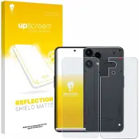 Upscreen - Screenprotector voor Nothing Phone (3a) Lite (Voor+Achter) - Folie Beschermfolie anti glare matte