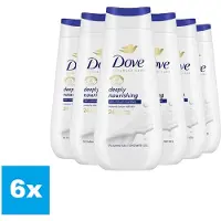 Dove Advanced Care Verzorgende Douchegel - Deeply Nourishing - 6 x 225 ml - Voordeelverpakking