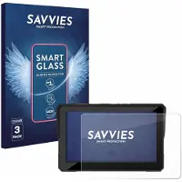 Savvies 3 Stuks Screenprotector - geschikt voor Carpuride W502S Pro 5" - beschermfolie glas transparant