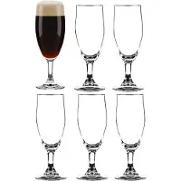 Vicrila Speciaalbier Glas - 6x - Porter - gehard glas - 38.5 cl - speciaalbier glazen set - bierproeverij
