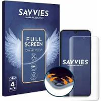 Savvies - Screenprotector voor Samsung Galaxy F17 5G - Folie Beschermfolie transparant volledig dekking 4 Stuks