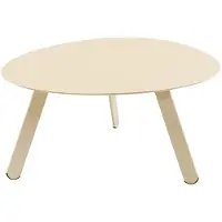 Lesli Living Bijzettafel tiki 74x60x36cm creme