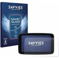 Savvies 3 Stuks Screenprotector - geschikt voor TomTom GO Classic 6" (2e generatie) - beschermfolie glas transparant