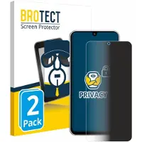 BROTECT - privacy screenprotector voor Samsung Galaxy M17 - Folie Beschermfolie Blauwlichtfilter 2 Stuks