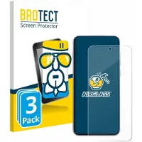 BROTECT Screenprotector 3 Stuks voor OnePlus Ace 6 Beschermglas transparant