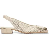 Hispanitas Dames Azucena beige schoenen (41), Leer, Plat, 1 tot 3 cm, Geen, Casual, Feest, Klassiek RHV264658
