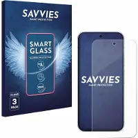 Savvies 3 Stuks Screenprotector - geschikt voor Google Pixel 10 Pro XL - beschermfolie glas transparant