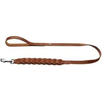 Hunter Hondenriem Solid Education Chain Cognac