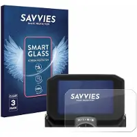 Savvies 3 Stuks Screenprotector - geschikt voor Honda Hornet CB/NC 2025 - beschermfolie glas transparant