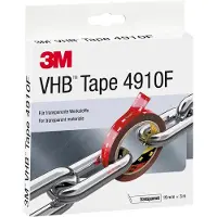 3M VHB 4910F 4910F193 Dubbelzijdige tape VHB 4910F Transparant (l x b) 3 m x 19 mm 1 stuk(s)
