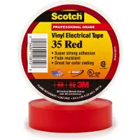 3M 35 SCOTCH35-19X20RD Isolatietape 35 Rood (l x b) 20 m x 19 mm 1 stuk(s)