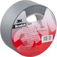 Scotch 2000 SCOTCH2000 PVC-plakband 2000 Grijs (l x b) 46 m x 50 mm 1 stuk(s)